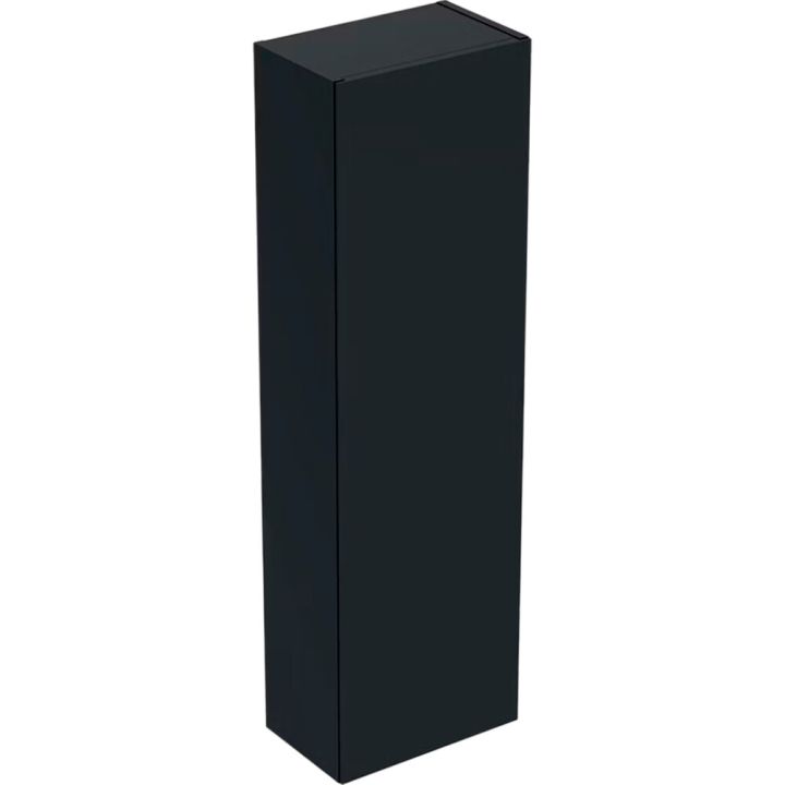 Puolikorkea kaappi Ido Elegant mattamusta 33 x 21 x 110,5 cm