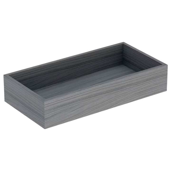 Säilytyslaatikko Ido Elegant harmaa 33 x 16,5 x 6,5 cm