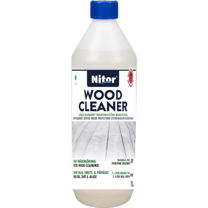 Terassipesu Nitor Wood Cleaner Vaihe1