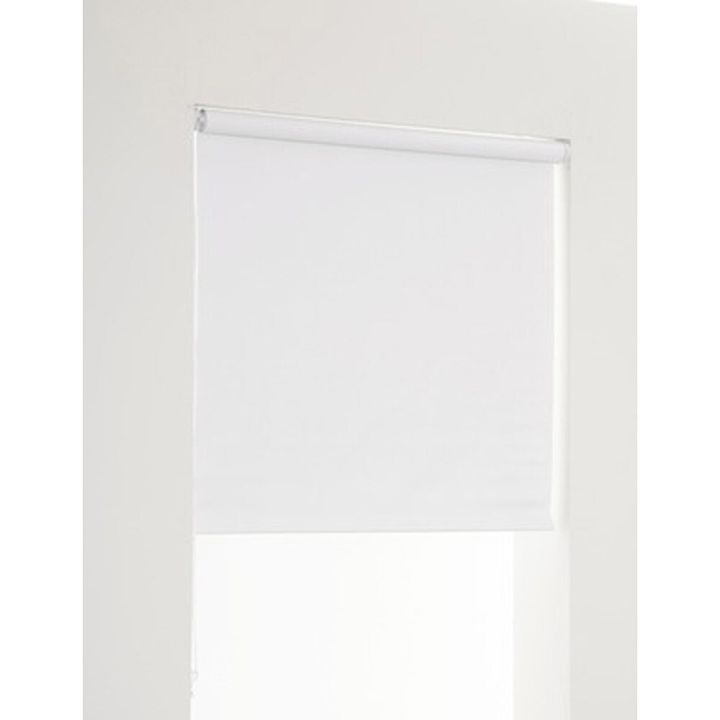 Pimentävä Rullaverho Hasta 140 x 185 cm Valkoinen