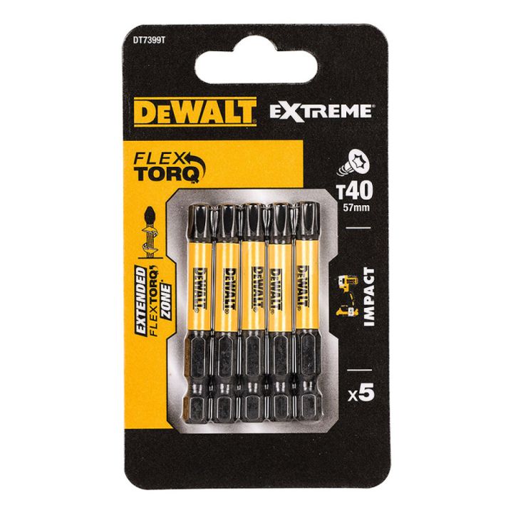 Iskuruuvauskärki DeWalt Torsion DT7399 T40 50 mm