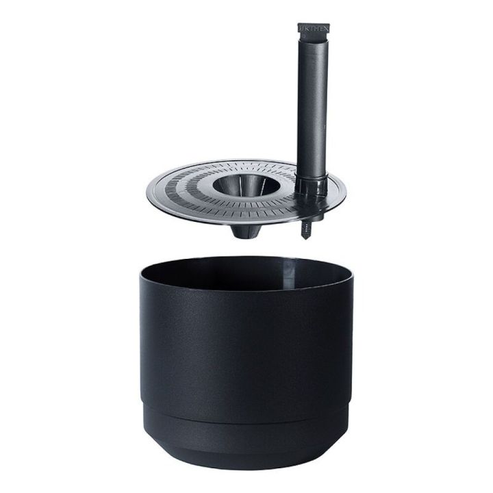 Kestokasteluruukku Orthex Pauliina musta 25 cm