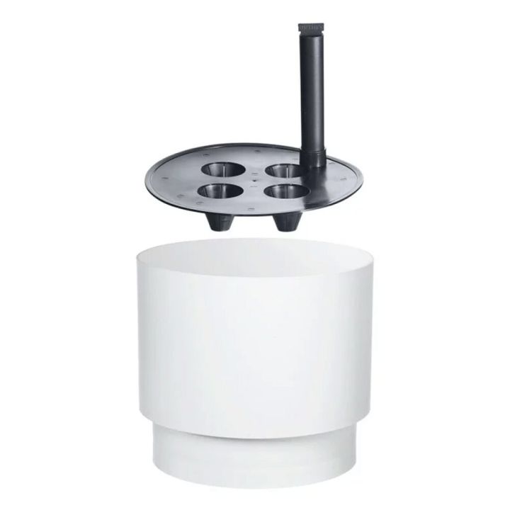 Kestokasteluruukku Orthex Pauliina valkoinen 40 cm