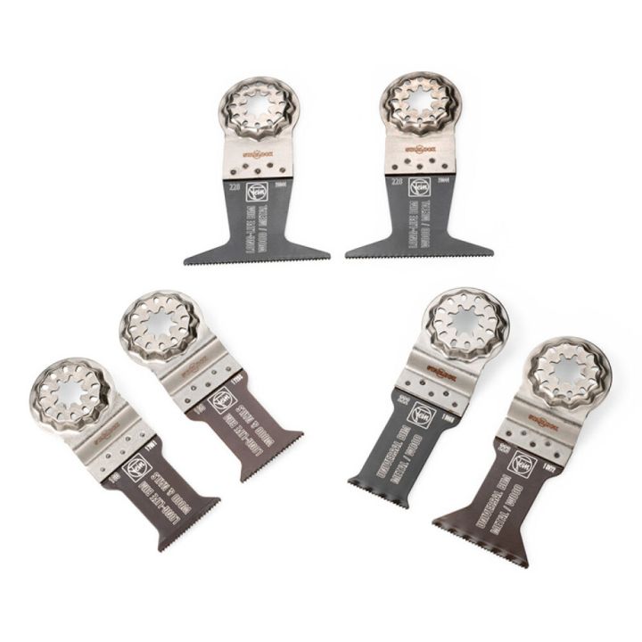 Teräsarja Fein Starlock Puu ja Metalli 6 kpl