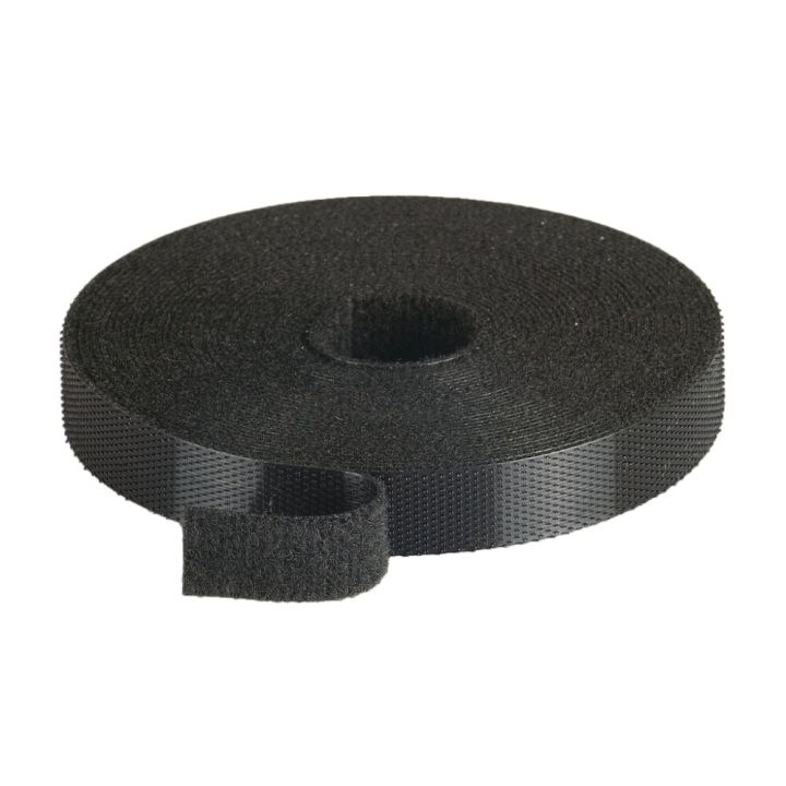 Tarranippuside Fix-o-moll Technic musta 10 mm x 5 m