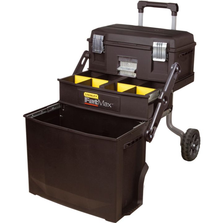 Työkalupakki pyörillä Stanley Fatmax 4 in 1