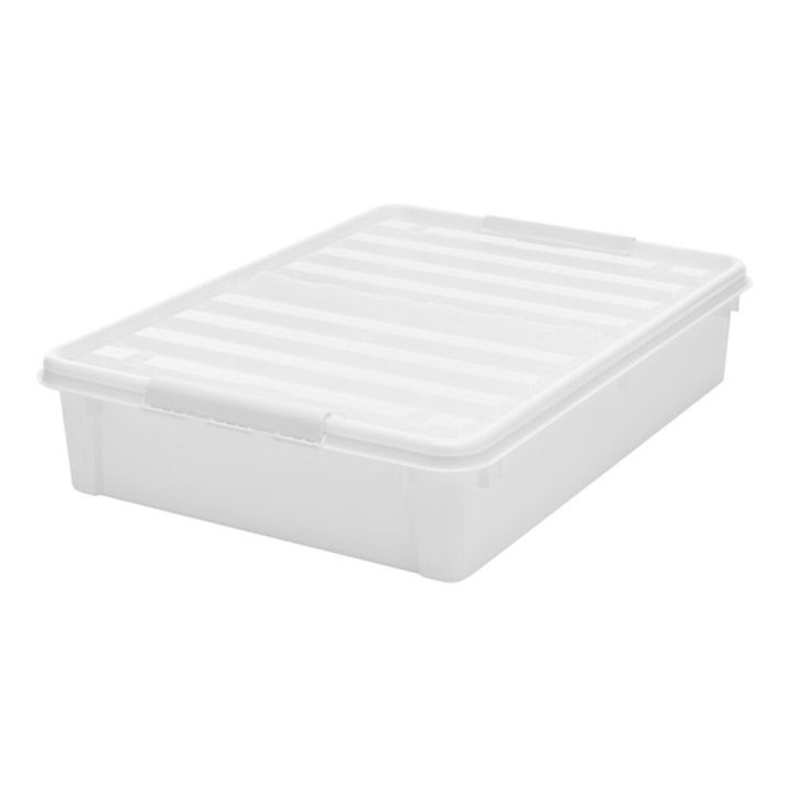 Sängynaluslaatikko SmartStore Valkoinen 60 l