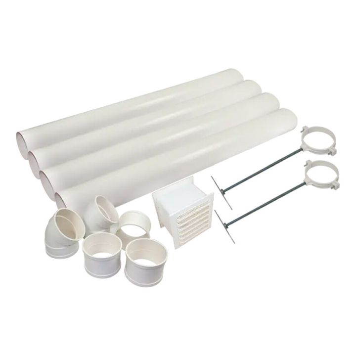 Tuuletusputkipaketti Separett polttaviin käymälöihin Ø110 mm