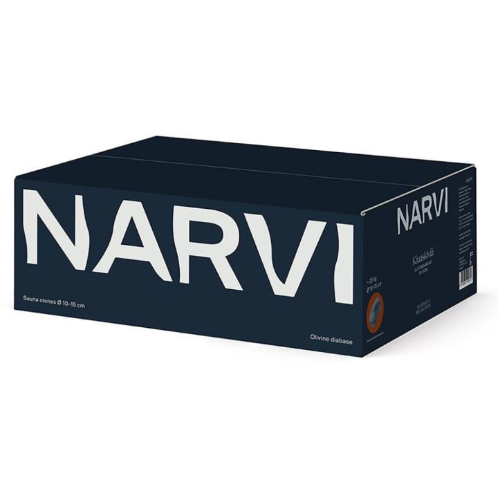 Kiuaskivet Narvi 20 kg Ø 10-15 cm