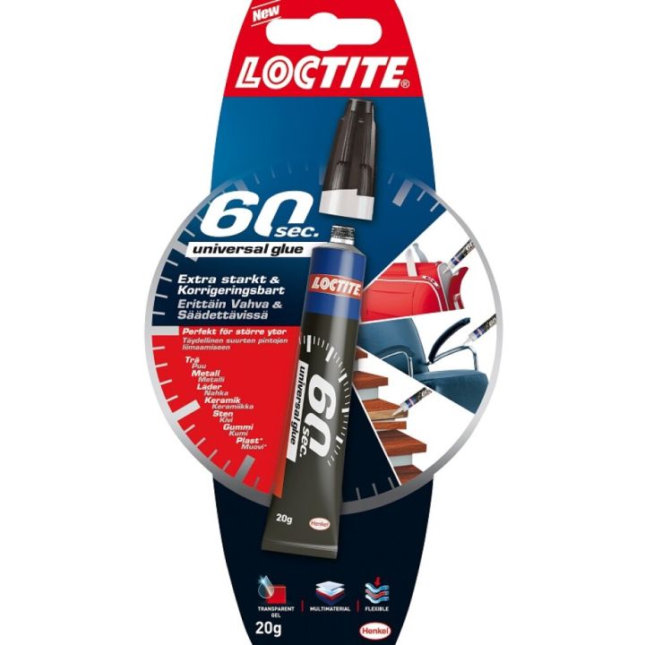Yleisliima Loctite 60 Seconds 20 g