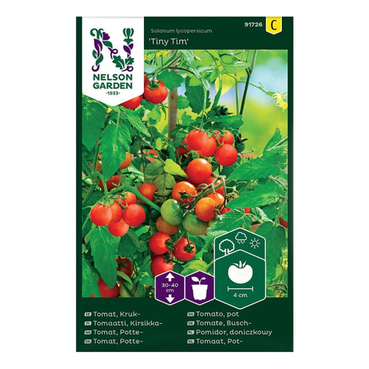 Kirsikkatomaatti Nelson Garden Tiny Tim