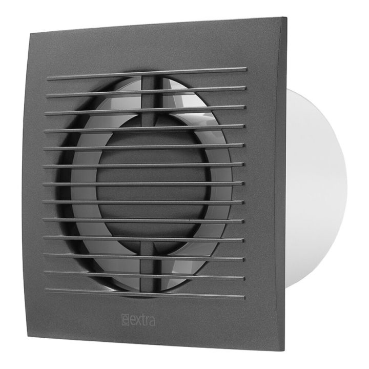 Sähkötuuletin Europlast E-Extra EE100A Antrasiitti Ø99 mm
