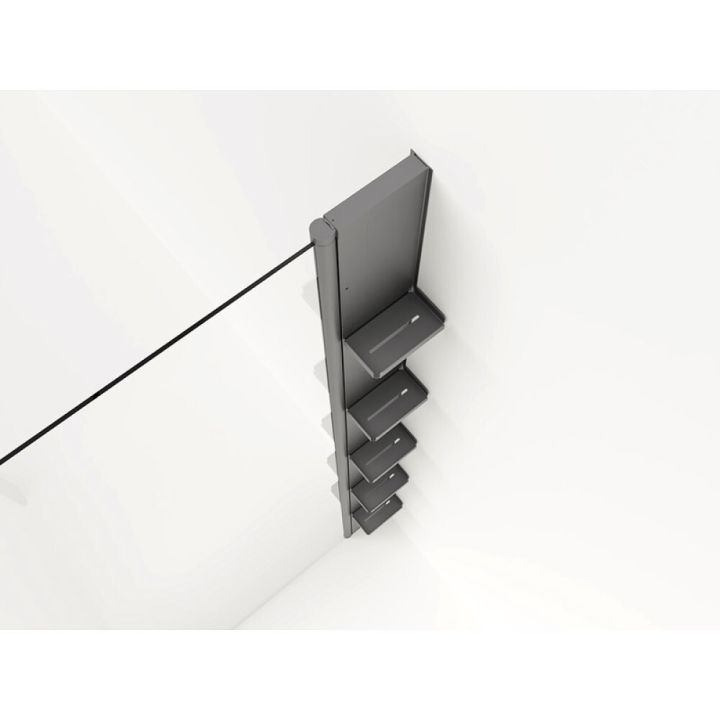 Säilytysjärjestelmä Skoga Svedbergs Matta alumiini