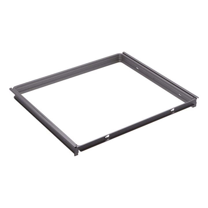 Ulosvedettävä korinkehys Elfa Garage+ mattaharmaa 60 x 52 cm