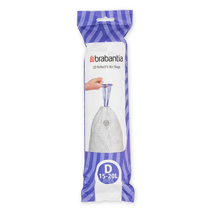 Roskapussi Perfect Fit 15-20 L