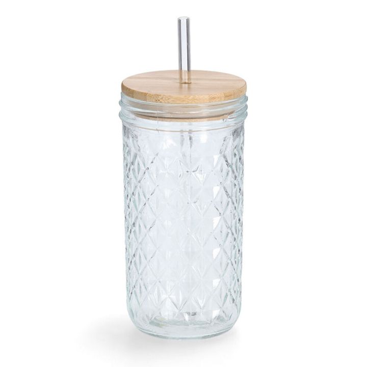 Juomalasi pillillä Zeller 8,9 x 16,4 cm