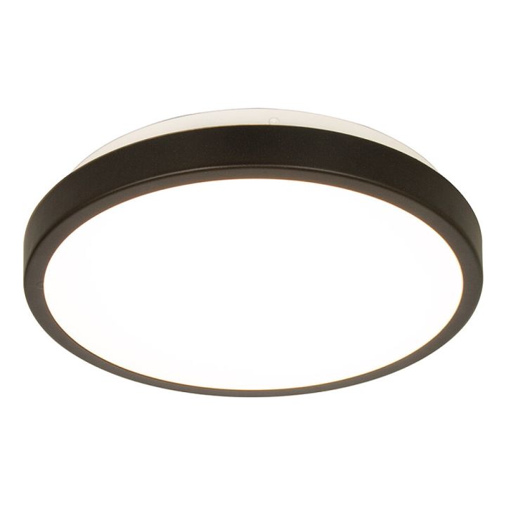 Plafondi Aneta Anillo musta Ø 30 cm