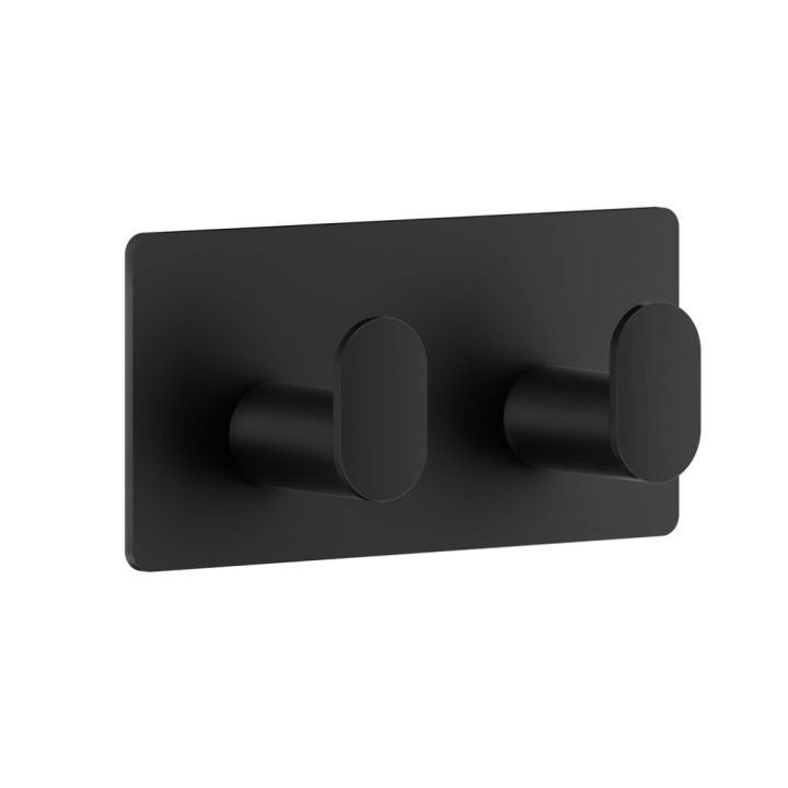 Kaksoiskoukku Beslagsboden Cube BB456 Musta