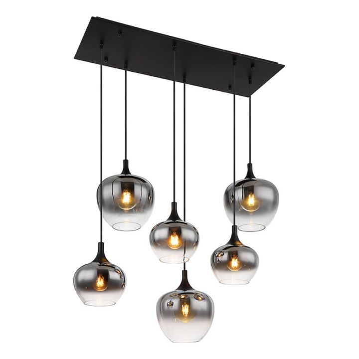 Riippuvalaisin Globo Maxy 6-os musta/savulasi 86 cm