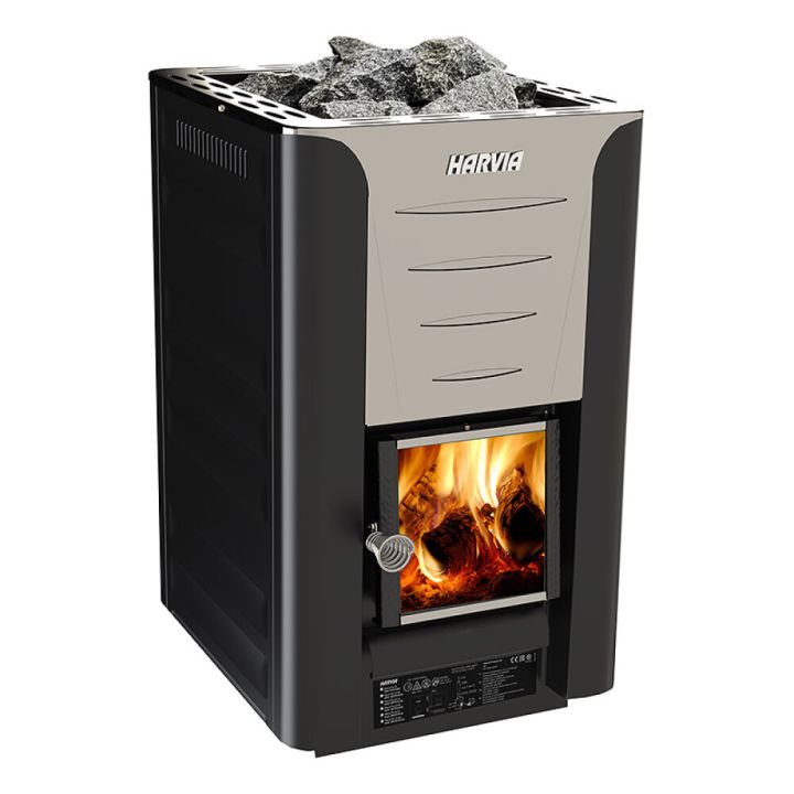 Puukiuas Harvia Pro 20 musta