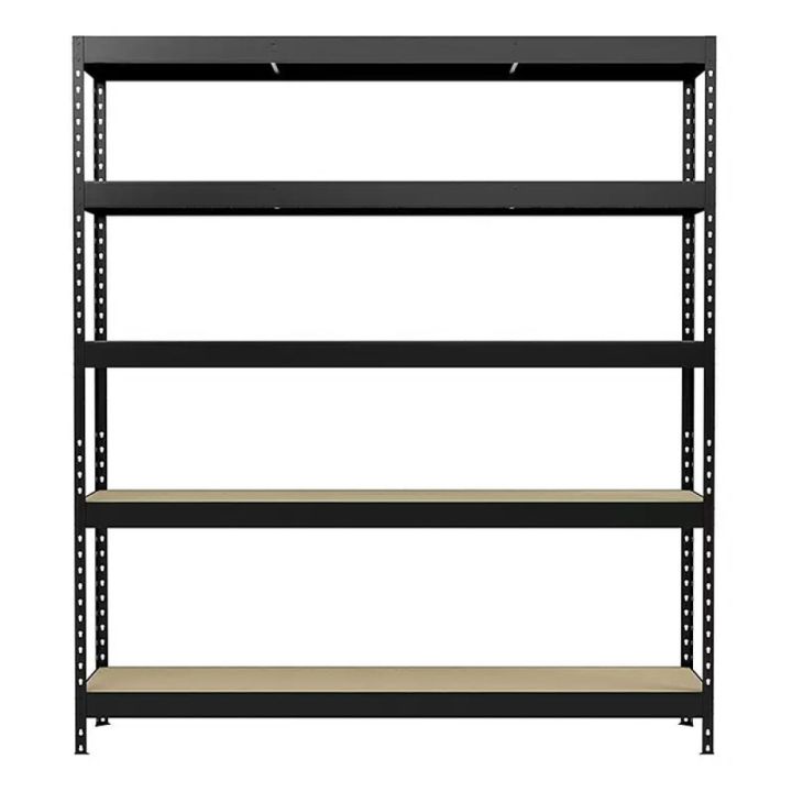 Varastohylly Regalux 5 hyllyä 180 x 160 x 40 cm Tummanharmaa