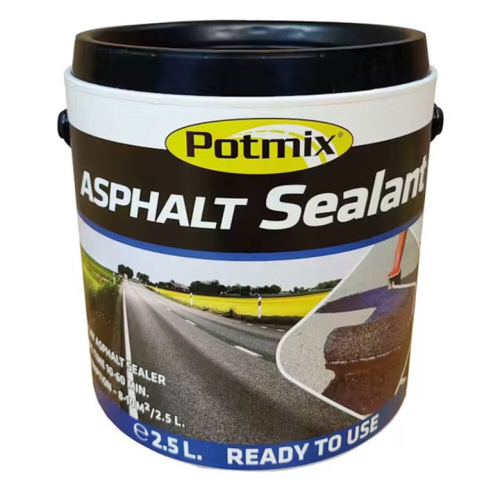 Asfalttipinnoite Potmix 2,5 l