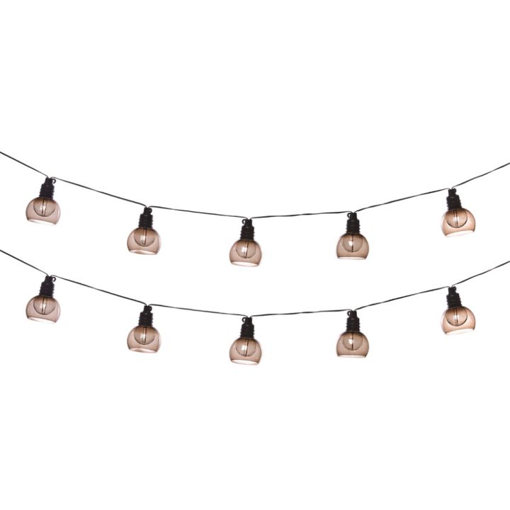Solarvalosarja Luxform Kos 10 x LED 380 cm IP44