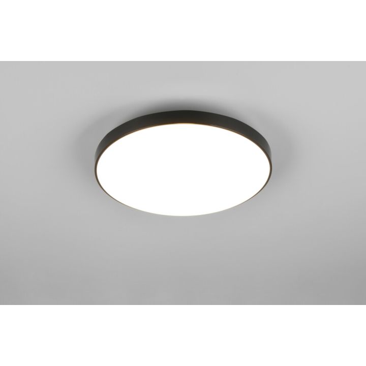 Plafondi Trio Spica IP44 valkoinen Musta