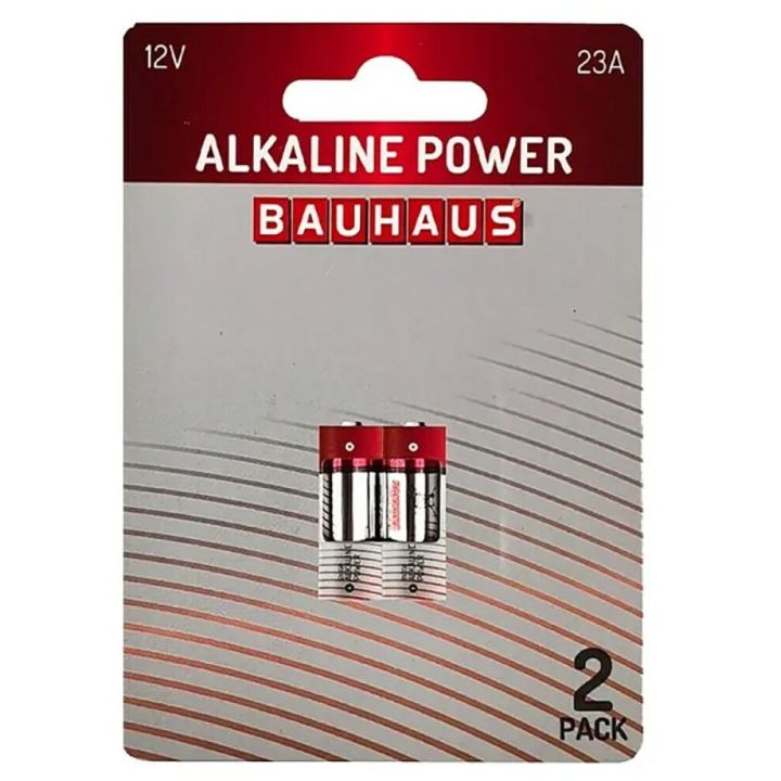 Alkaliparisto BAUHAUS 23A 2 kpl/pkt