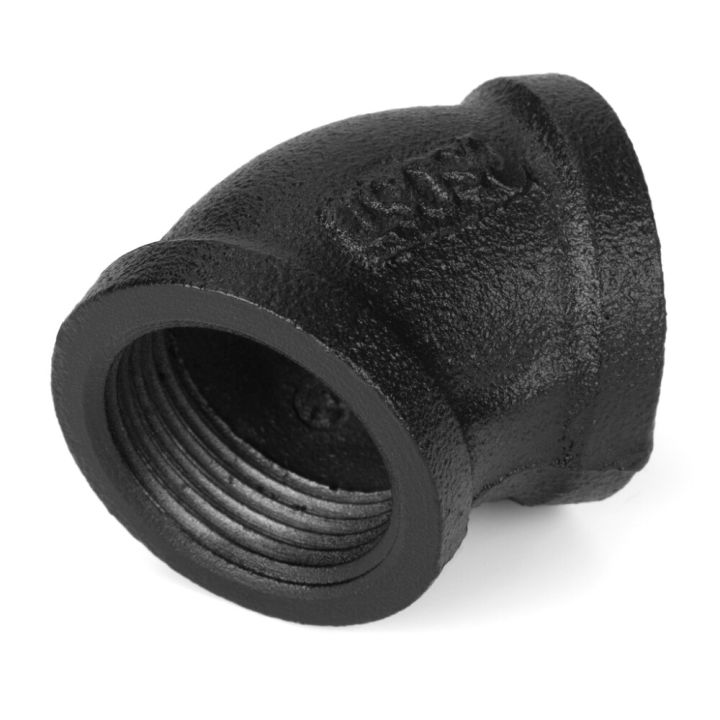 Kulma 45° Walteco RT-4 musta