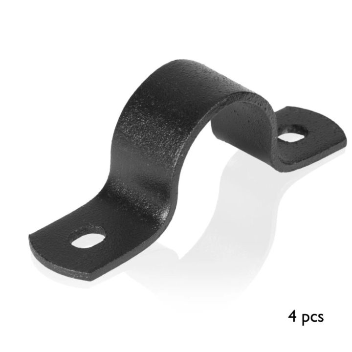 Putkenkannatin Walteco RT-47 musta 4 kpl/pkt
