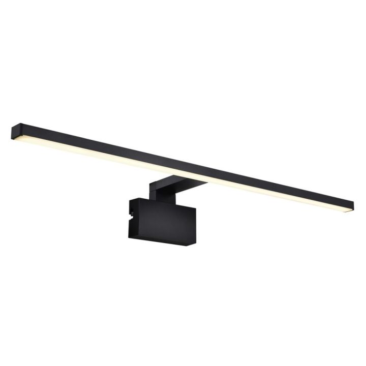 LED-kylpyhuonevalaisin Nordlux Marlee musta 80 cm IP44