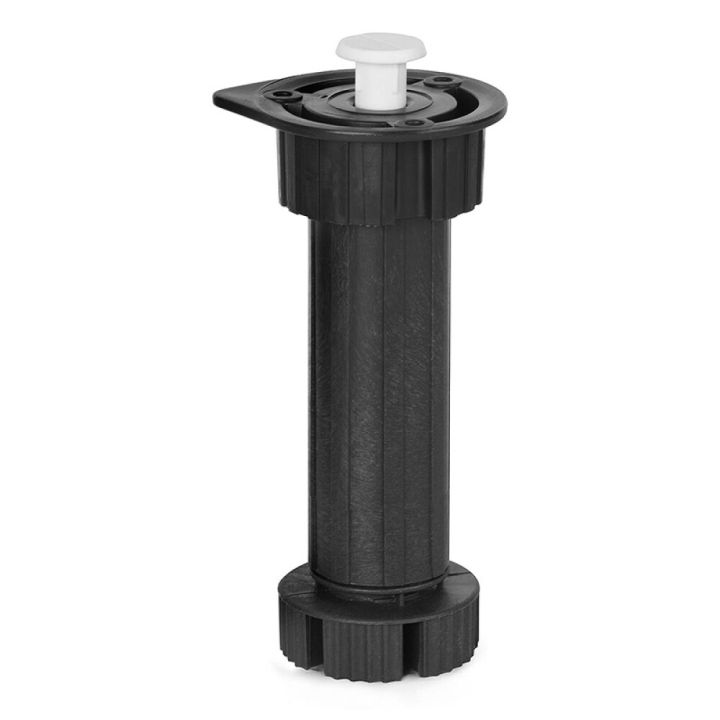 Säädettävä kalustejalka REI musta 200 mm 4 kpl