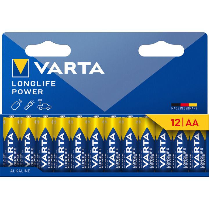 Paristo Varta Longlife Power AA 12 kpl