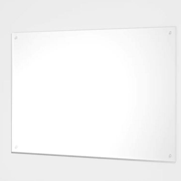 Lasilevy Fibo valkoinen karkaistu 6 x 450 x 900 mm