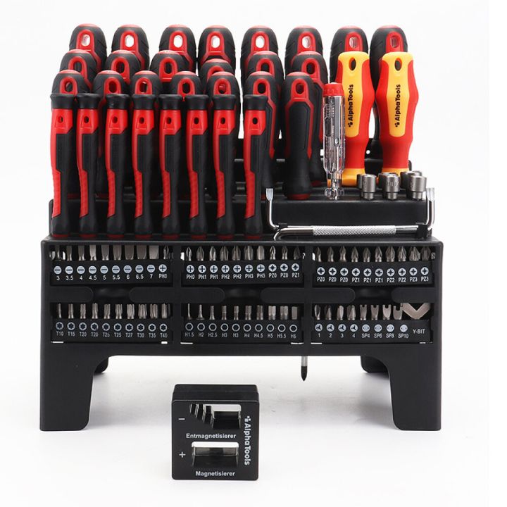 Ruuvimeisselisarja Alpha Tools 100-os.                        