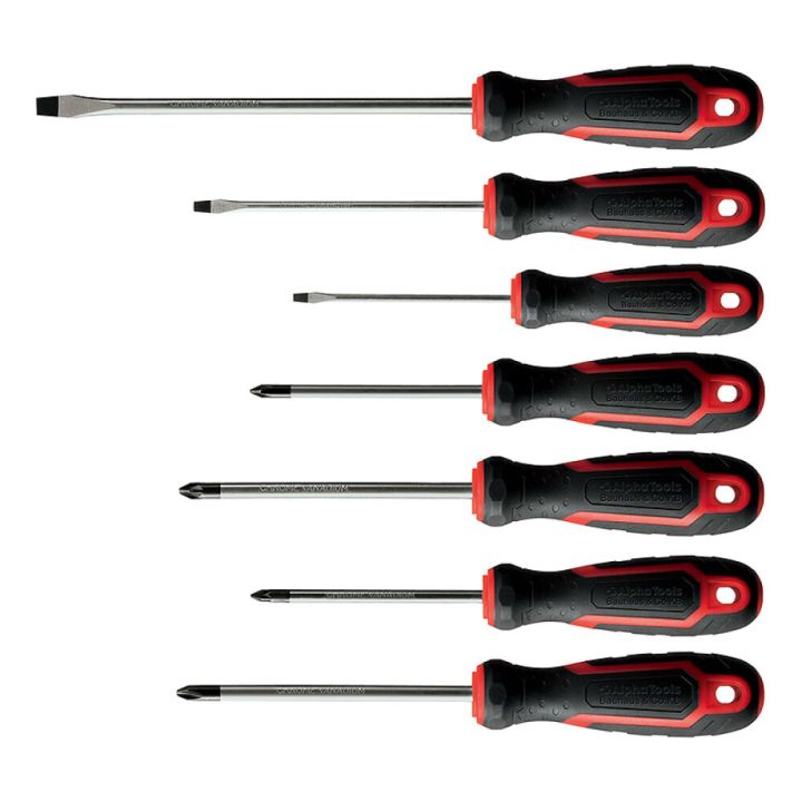 Ruuvimeisselisarja Alpha Tools 7-os.                        