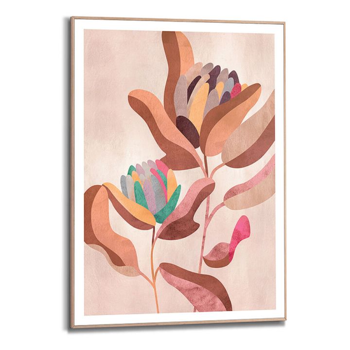 Sisustustaulu Reinders Earth Flowers 50 x 70 cm