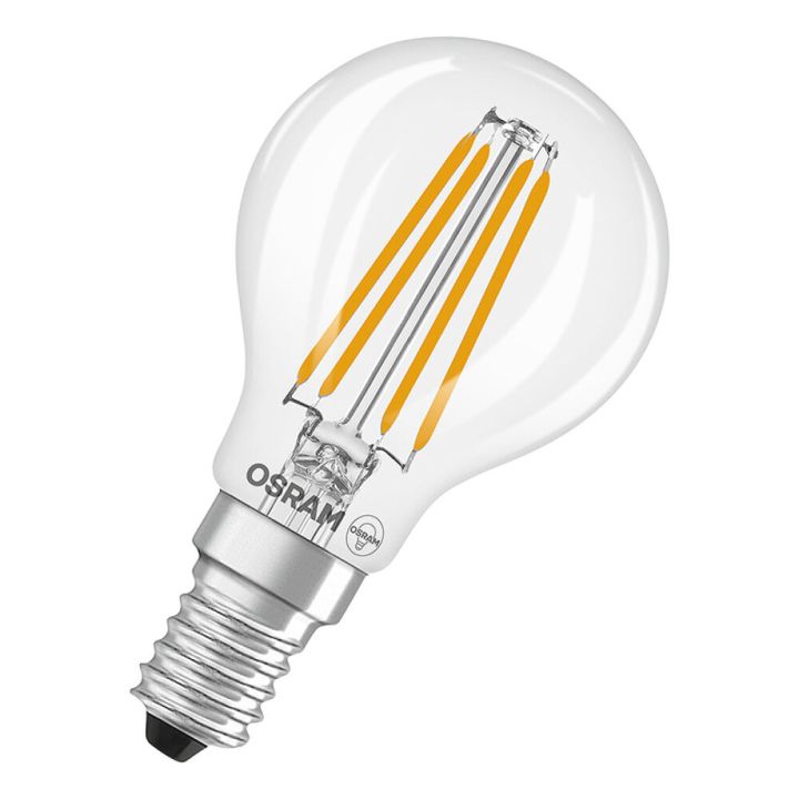 LED-lamppu Osram Star Classic P40 DIM E14 3,4 W 470 lm 4000 K kirkas 1 kpl/pkt
