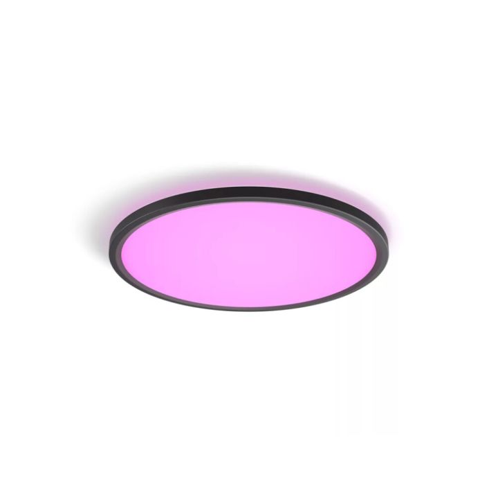 Kattovalaisin Philips Hue Tento white and color musta Ø 42 cm