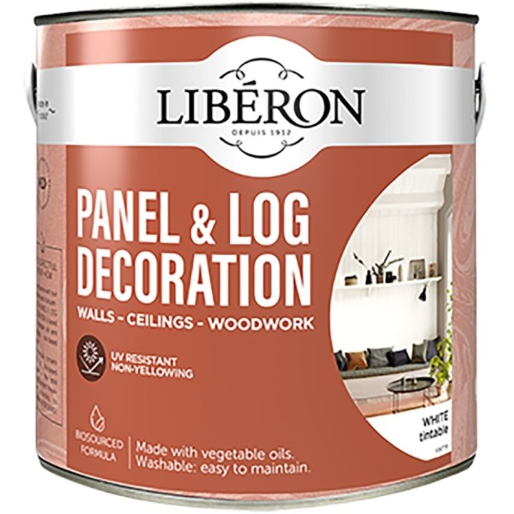 Paneeli- ja hirsisuoja Libéron valkoinen