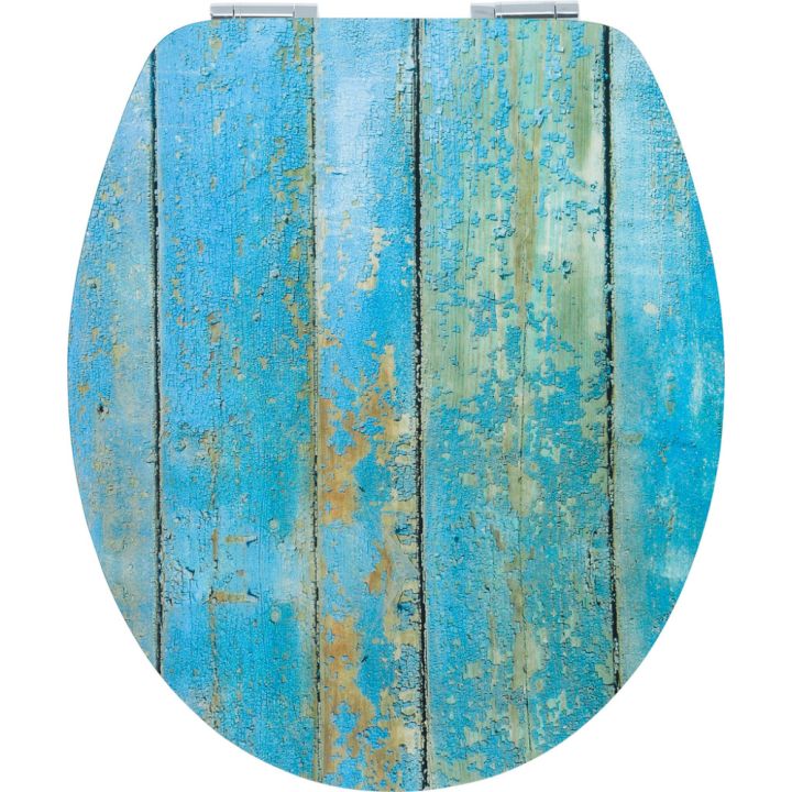 WC-istuinkansi Poseidon sininen lankku