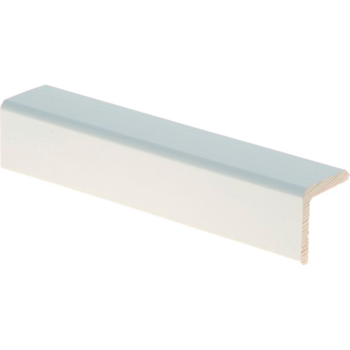 Reunalista Maler 32 x 32/26 x 2700 mm mänty sormijatkettu valkoinen