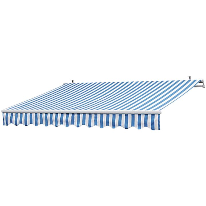 Nivelmarkiisi SunFun Sininen/valkoinen 4 x 2,5 m