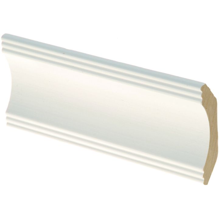 Kattolista Maler Aura MDF 42 x 42 x 2750 mm Puolikiiltävä valkoinen