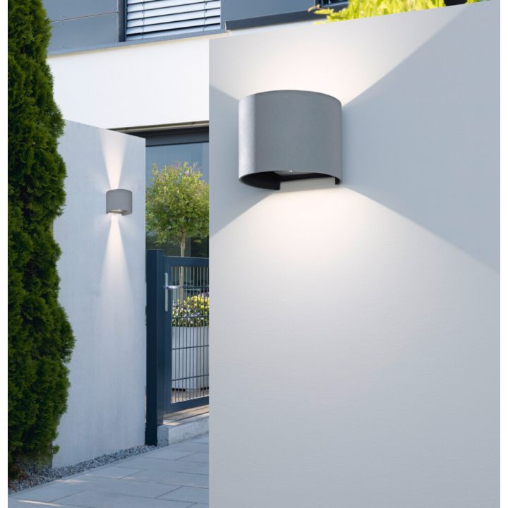 Ulkoseinävalaisin Starlux Umea Pyöreä