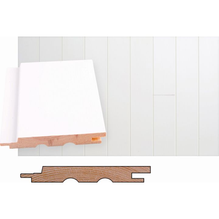 Paneeli Maler Mänty Lumi 14 x 120 x 2100 mm