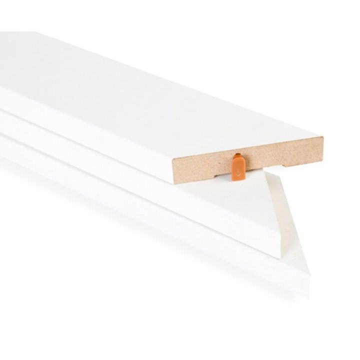 Ovisetti Maler jiirilukitsimella MDF valkoinen E0 58 mm