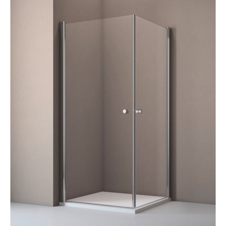 Suihkukulma Corniche Light 80 x 80 cm kirkas