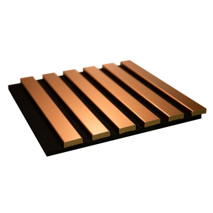 Akustiikkapaneeli Maler Louvre Acoustic Pronssi / musta 19 x 300 x 2800 mm
